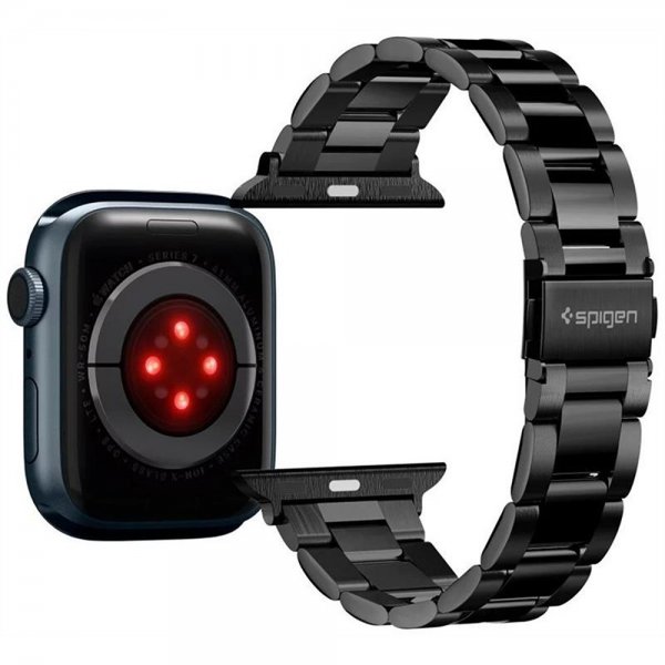 Spigen Apple Watch 38/40/41/42mm Armbånd Modern Fit Svart