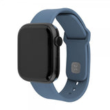 Fixed Apple Watch 38/40/41/42mm Armbånd Silicone Sporty Strap Blå