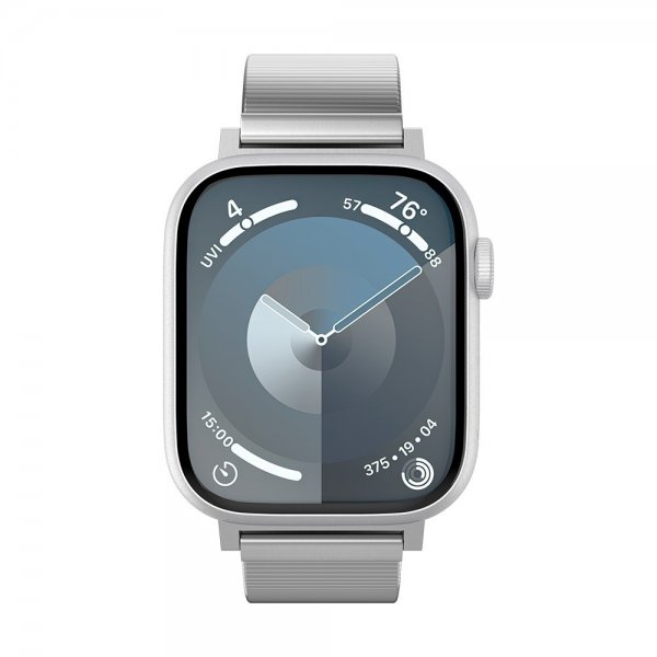 Spigen Apple Watch 38/40/41/42mm Armbånd Sleek Link Sølv