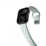 Nomad Apple Watch 38/40/41/42mm Armbånd Sport Band Icy Blue Glow
