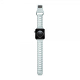 Nomad Apple Watch 38/40/41/42mm Armbånd Sport Band Icy Blue Glow