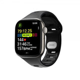 Nomad Apple Watch 38/40/41/42mm Armbånd Tempo Band Svart