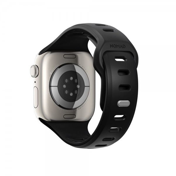 Nomad Apple Watch 38/40/41/42mm Armbånd Tempo Band Svart