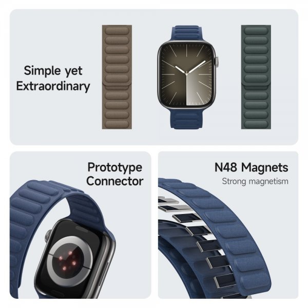 Dux Ducis Apple Watch 38/40/41mm Armbånd BL Series Blå