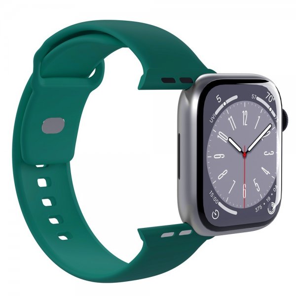 Puro Apple Watch 38/40/41/42mm Armbånd ICON Silicone Band Jade