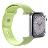 Puro Apple Watch 38/40/41/42mm Armbånd ICON Silicone Band Matcha Green