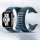 Apple Watch 38/40/41/42mm Armbånd Semsking Blå