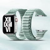 Apple Watch 38/40/41/42mm Armbånd Semsking Grønn