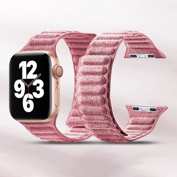 Apple Watch 38/40/41/42mm Armbånd Semsking Rosa