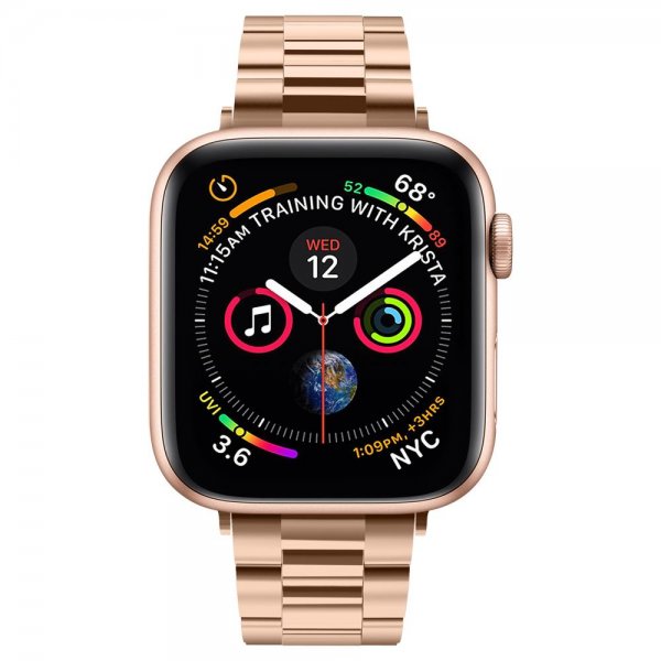 Spigen Apple Watch 38/40/41mm Armbånd Modern Fit Rosegull