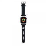 Karl Lagerfeld Apple Watch 38/40/41/42mm Armbånd Rubber NFT Choupette Svart