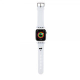 Karl Lagerfeld Apple Watch 38/40/41/42mm Armbånd Rubber NFT Choupette Hvit