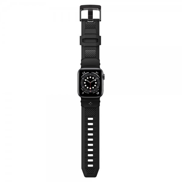 Spigen Apple Watch 38/40/41/42mm Armbånd Rugged Band Matte Black