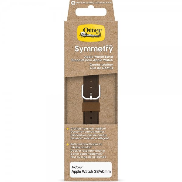 Otterbox Apple Watch 38/40/41/42mm Armbånd Symmetry Cactus Leather Rich Adobe