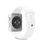 Puro Apple Watch 38/40/41/42mm Armbånd ICON Silicone Band Hvit