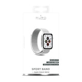 Puro Apple Watch 38/40/41/42mm Armbånd Sport Band Ice White