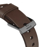 Nomad Apple Watch 38/40/41/42mm Armbånd Modern Band Black Hardware Rustic Brown