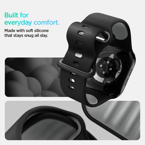 Spigen Apple Watch 40/41/42mm Armbånd Nano Pop Black Sesame
