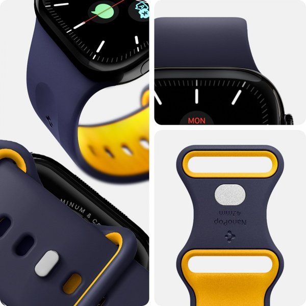 Spigen Apple Watch 40/41/42mm Armbånd Nano Pop Blueberry Navy