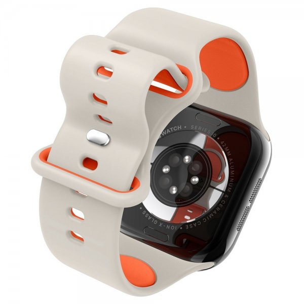 Spigen Apple Watch 40/41/42mm Armbånd Nano Pop Orange Beige