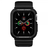 Spigen Apple Watch 40/41mm Deksel med Armbånd Rugged Armor Pro Svart