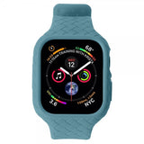 Apple Watch 41mm Armbånd Vevtekst Grønnblå