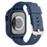 Apple Watch 41mm Armbånd Vevtekstur Mørkeblå