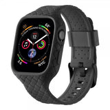 Apple Watch 41mm Armbånd Vevtekst Svart