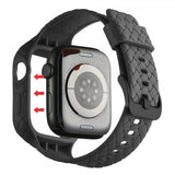 Apple Watch 41mm Armbånd Vevtekst Svart