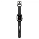 Spigen Apple Watch 41mm Deksel med Armbånd Liquid Air Pro Svart