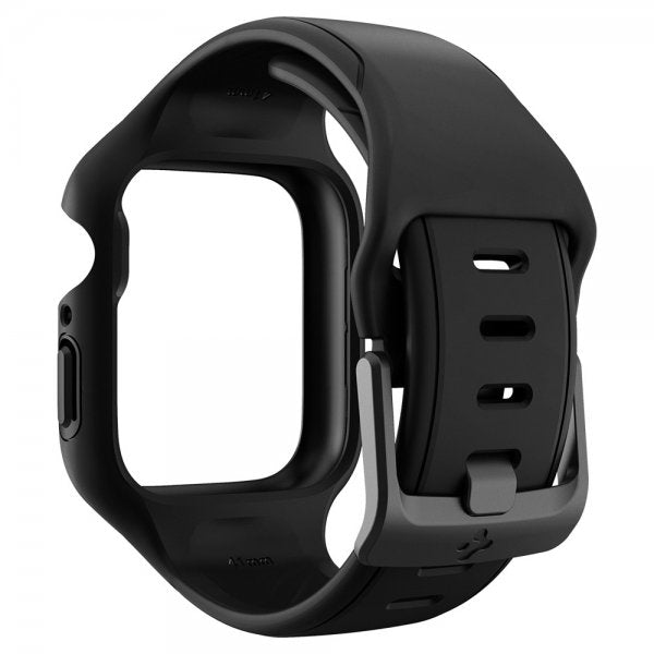 Spigen Apple Watch 41mm Deksel med Armbånd Liquid Air Pro Svart