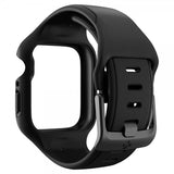 Spigen Apple Watch 41mm Deksel med Armbånd Liquid Air Pro Svart