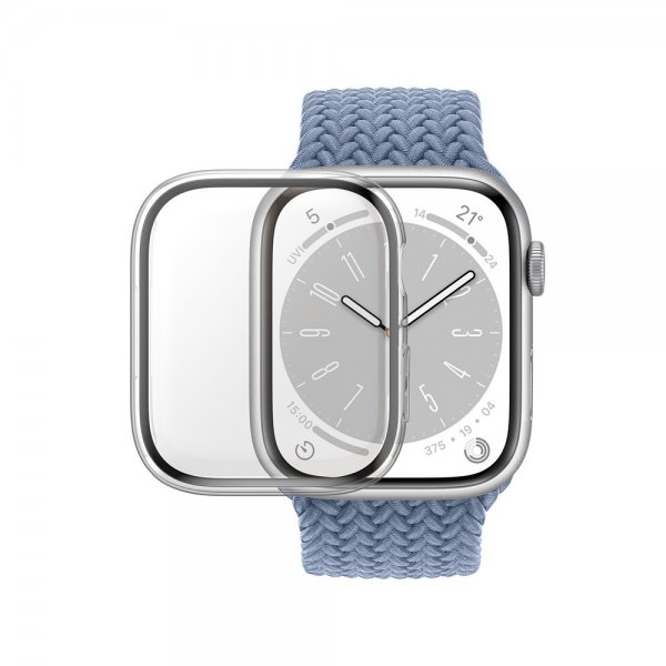 PanzerGlass Apple Watch 41mm Deksel Skjermbeskytter Full Body Protector Transparent