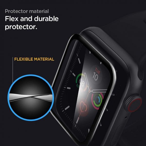 Spigen Apple Watch 41mm Skjermbeskytter ProFlex EZ Fit 2-pack