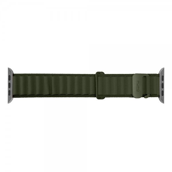 Puro Apple Watch 44/45/46mm/Apple Watch Ultra Armbånd Extreme Band Army Green