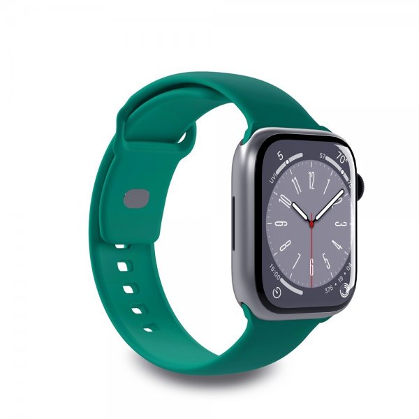 Puro Apple Watch 44/45/46mm/Apple Watch Ultra Armbånd ICON Silicone Band Jade