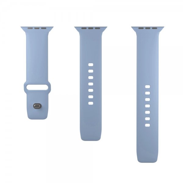 Puro Apple Watch 44/45/46mm/Apple Watch Ultra Armbånd ICON Silicone Band Powder Blue