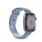 Puro Apple Watch 44/45/46mm/Apple Watch Ultra Armbånd ICON Silicone Band Powder Blue