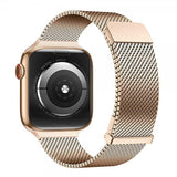 Dux Ducis Apple Watch 44/45/46mm/Apple Watch Ultra Armbånd Milanese Pro Series Gull
