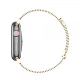 Dux Ducis Apple Watch 44/45/46mm/Apple Watch Ultra Armbånd Milanese Pro Series Gull