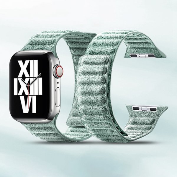 Apple Watch 44/45/46/Apple Watch Ultra Armbånd Semsking Grønn