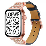 Apple Watch 44/45/46mm/Apple Watch Ultra Armbånd Perler Blå