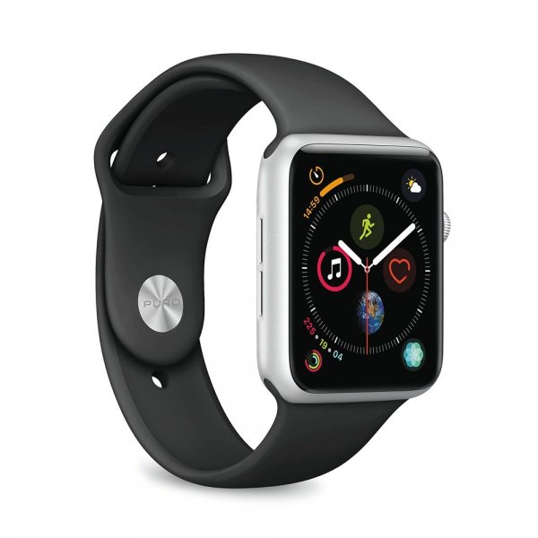 Puro Apple Watch 42/44/45mm Armbånd Icon Svart