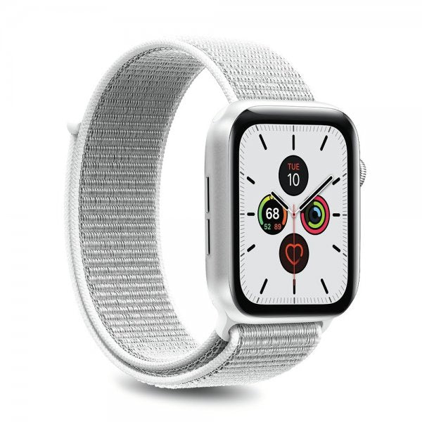Puro Apple Watch 42/44/45mm Armbånd Sport Band Hvit