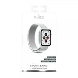 Puro Apple Watch 42/44/45mm Armbånd Sport Band Hvit