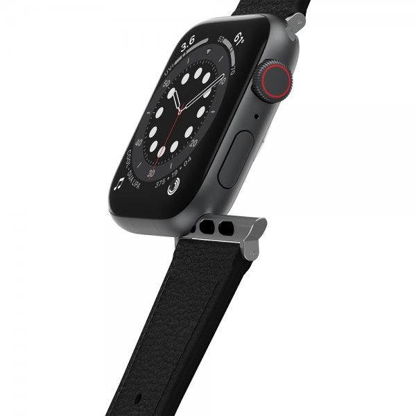 Otterbox Apple Watch 44/45/46mm Armbånd Symmetry Cactus Leather Noir Ash