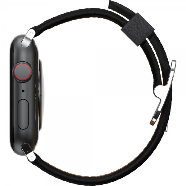 Otterbox Apple Watch 44/45/46mm Armbånd Symmetry Cactus Leather Noir Ash