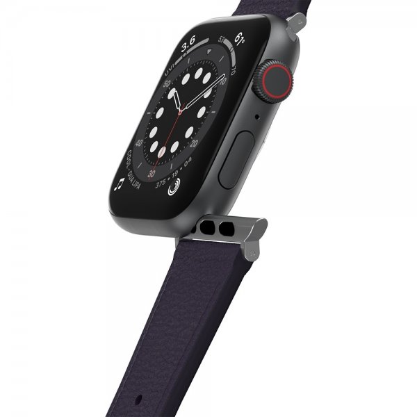 Otterbox Apple Watch 44/45/46mm Armbånd Symmetry Cactus Leather Plum Luxe