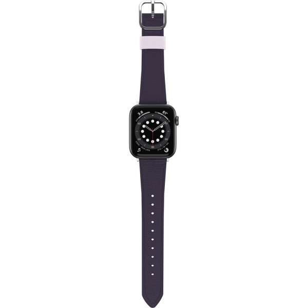 Otterbox Apple Watch 44/45/46mm Armbånd Symmetry Cactus Leather Plum Luxe