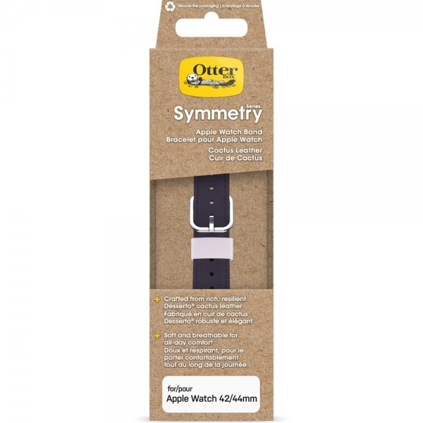 Otterbox Apple Watch 44/45/46mm Armbånd Symmetry Cactus Leather Plum Luxe
